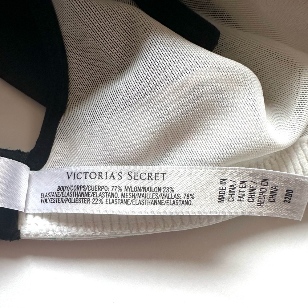 Victoria Secret VSX The Standout Geometric Pattern Sports Bra Multicolor Sz 32DD - Picture 4 of 6